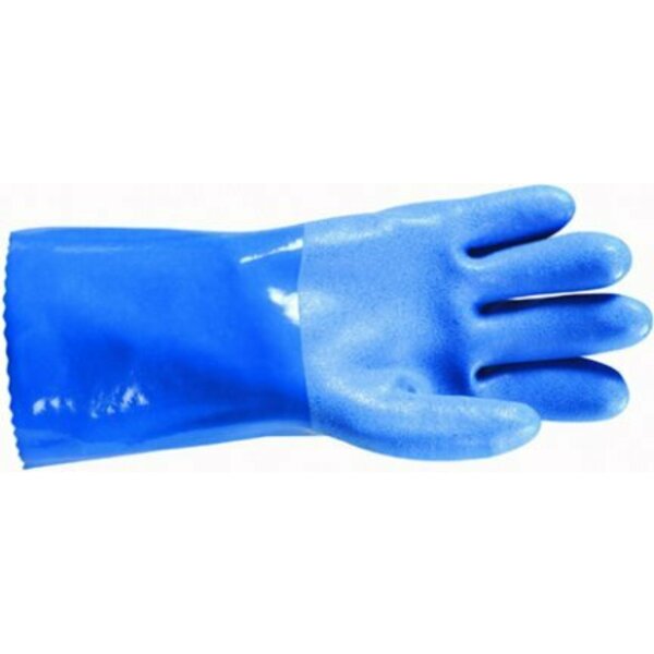 Wells Lamont 174L Blue Pvc Glove With 12  Gauntlet Cuff ADV356